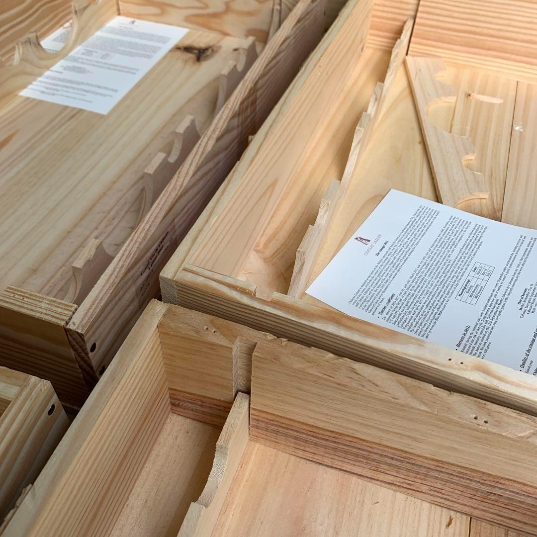 GRAND VIN DE CHATEAU LATOURワイン木箱5個セット