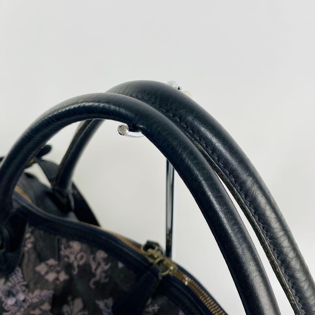 まつり 発送再開ゲンテン　ボストンバッグ　モノグラム　ジャガード