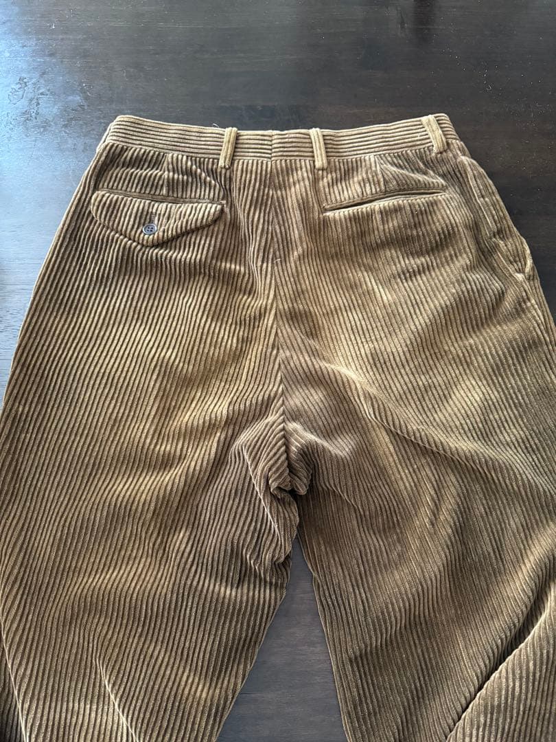 Paul smith ブラウン コーデュロイ ストライプパンツ