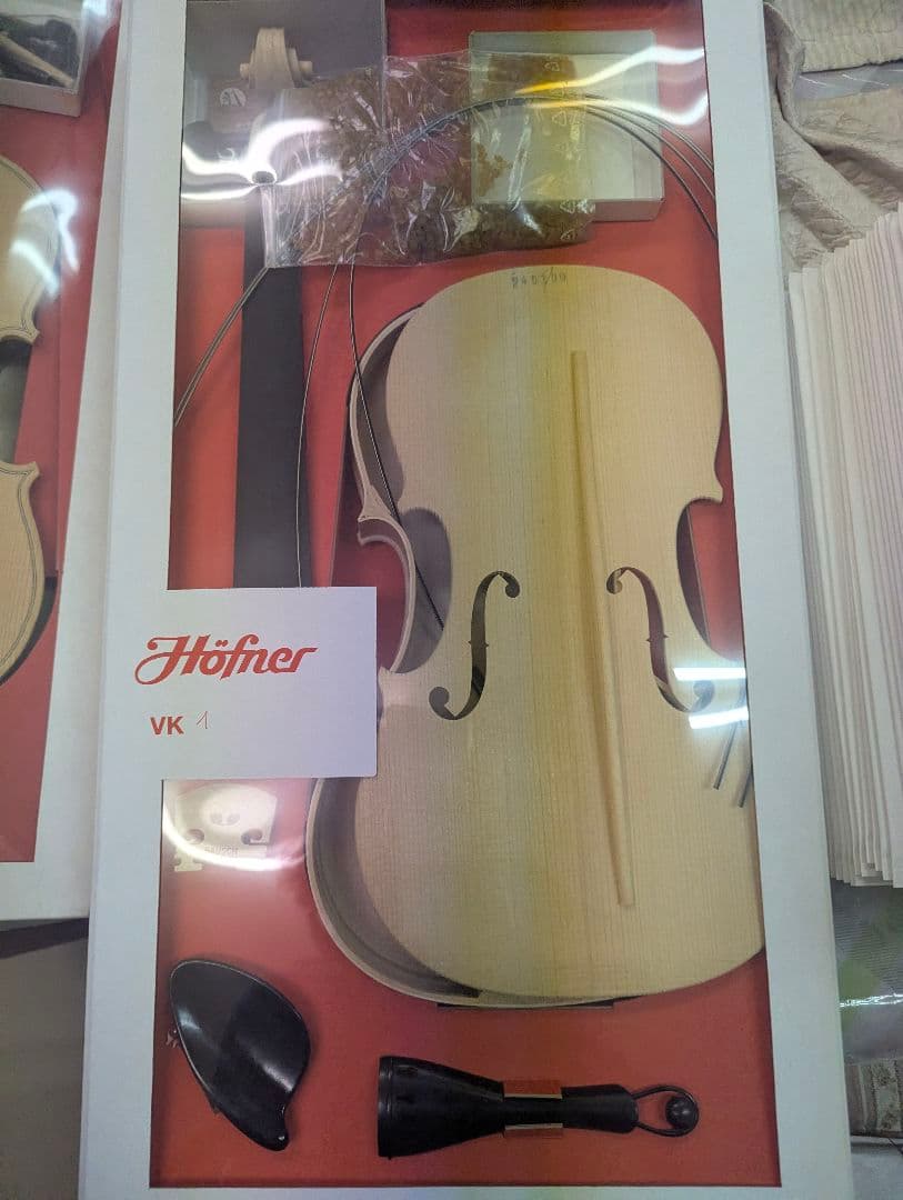 希少-有名なHofner(ヘフナー ）バイオリン製作キットVK-1 4/4サイズ