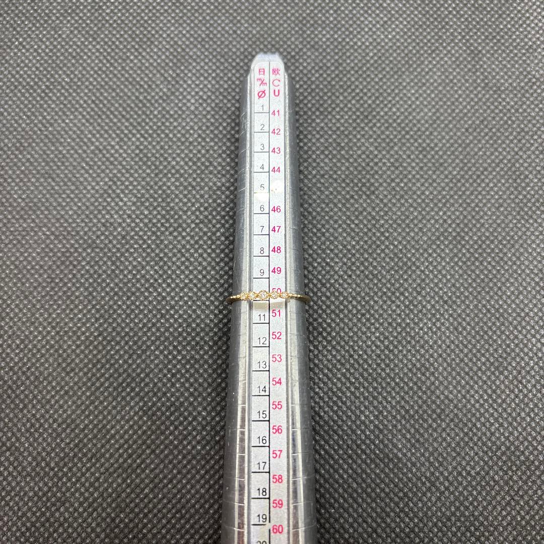 即決 4°C ヨンドシー K10 イエローゴールド リング 指輪
