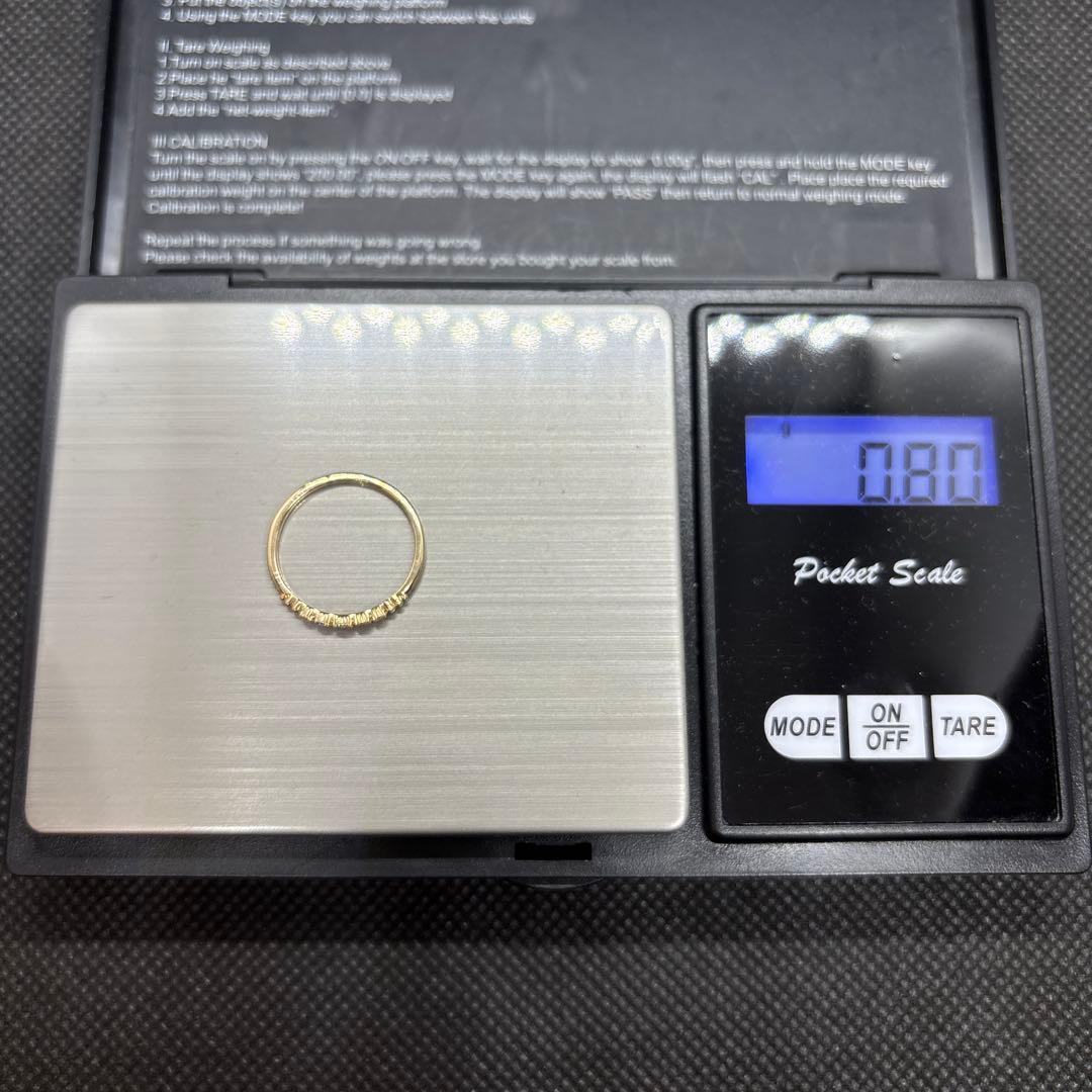 即決 4°C ヨンドシー K10 イエローゴールド リング 指輪