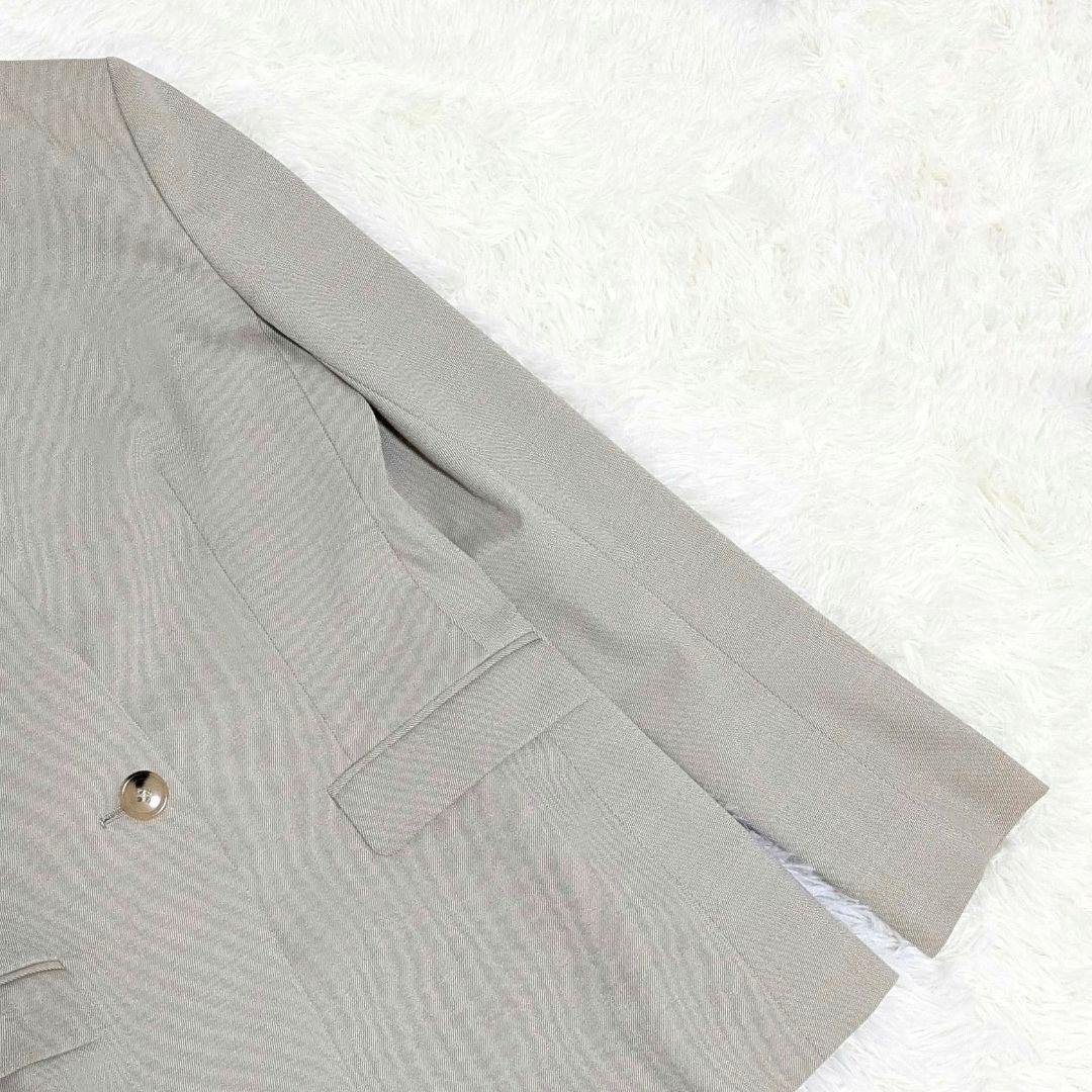 さつき✨セオリーリュクス　ロロピアーナ　ノーカラーパンツスーツ