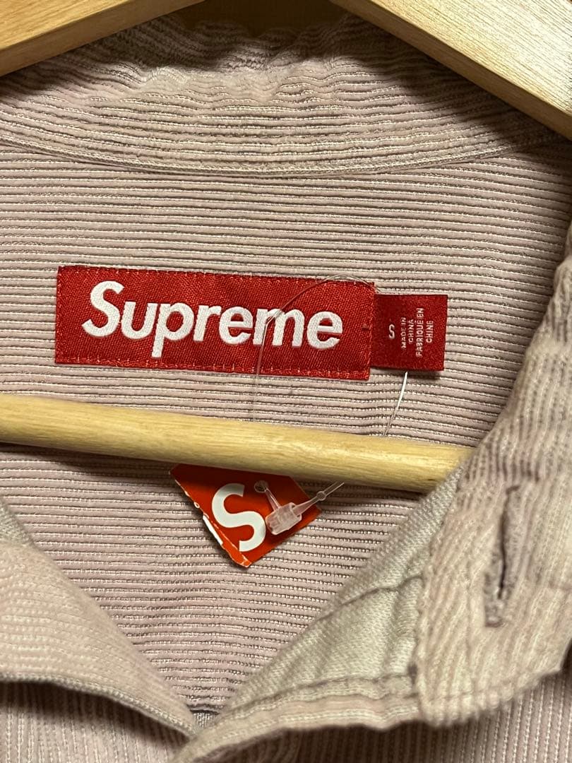 トップス 25SS Supreme Washed Corduroy Shirt pink