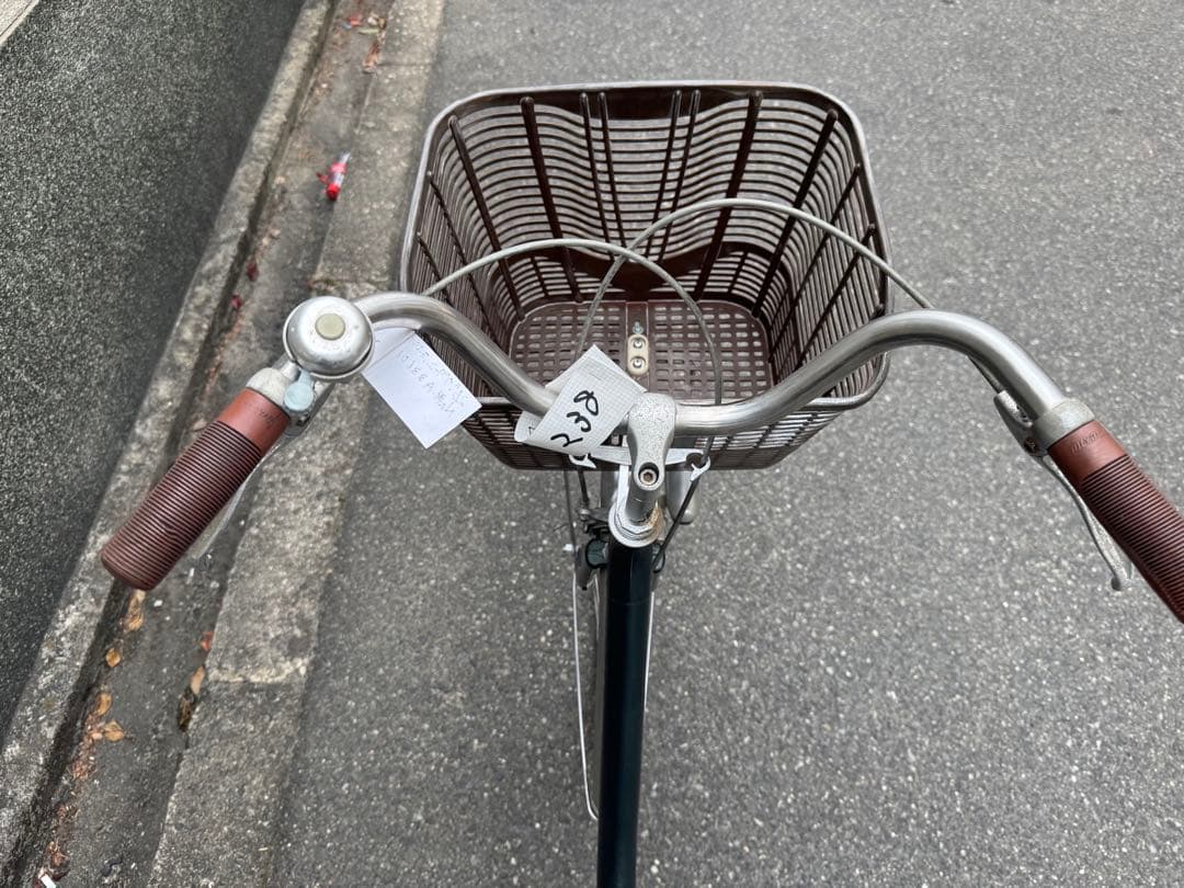 238）全車両格安販売‼️ 26インチ オートライト　シティサイクル　ママチャリ