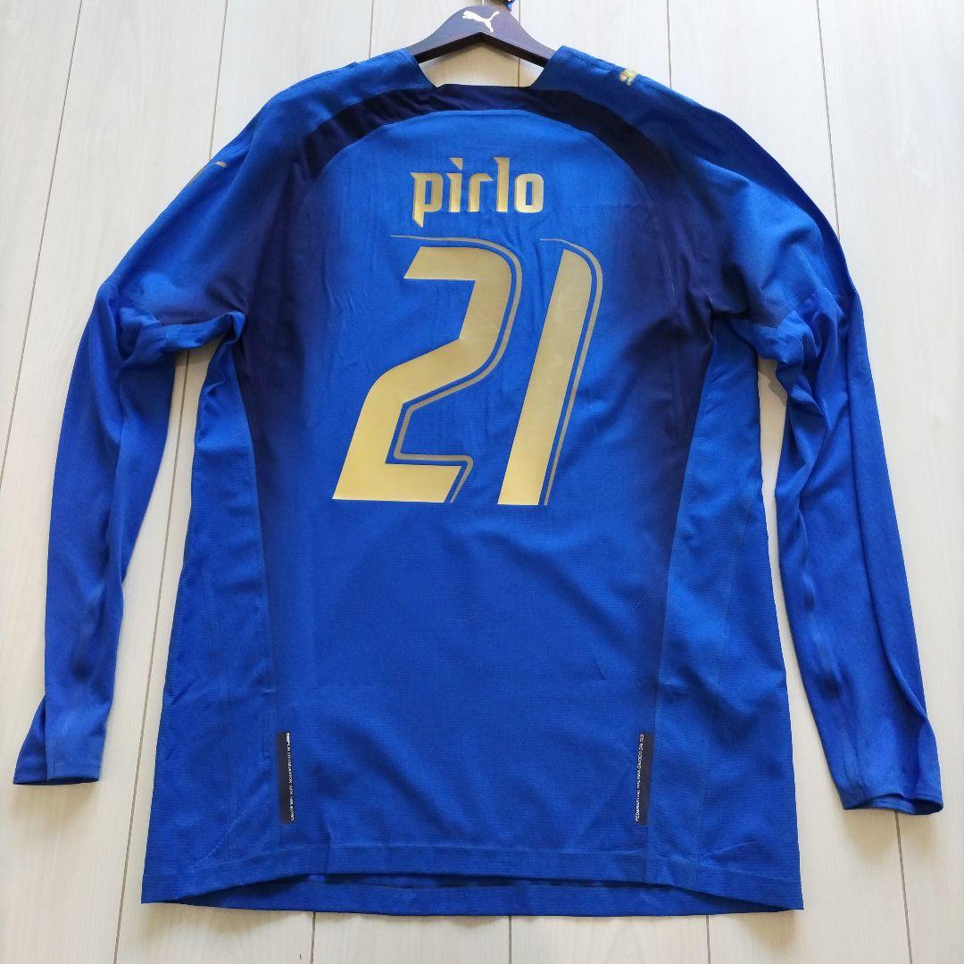イタリア　ピルロ　ユニフォーム　代表　LLサイズ　オーセンティック　2006
