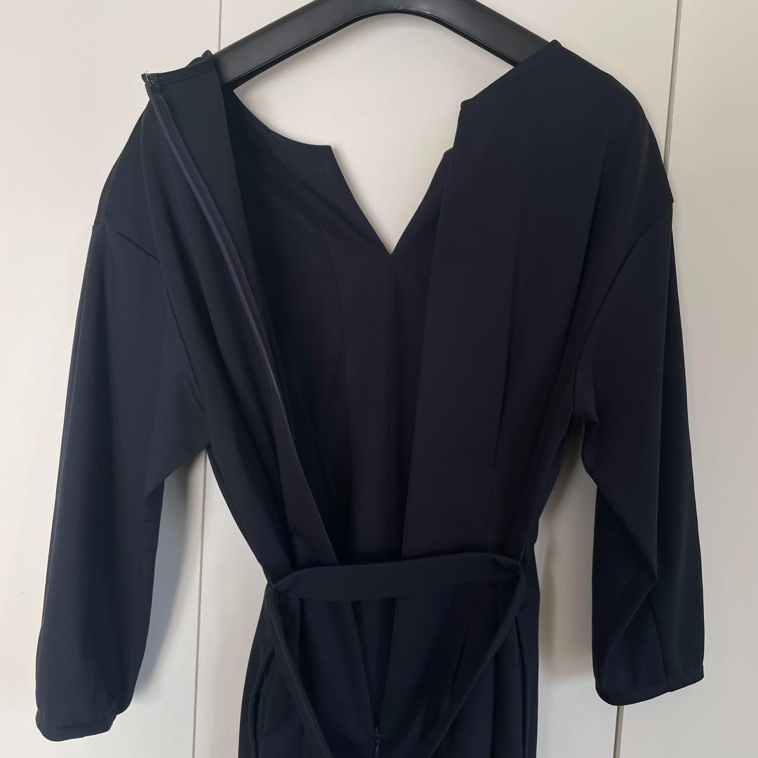 【大人気✨完売品】アナイ 38 アッシュクスムースフレア ワンピース