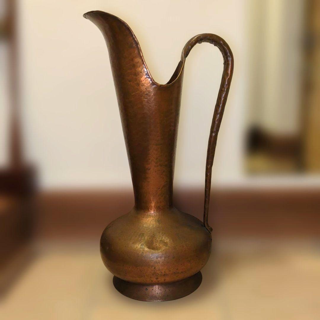 イタリア　Lilium社製　銅製ヴィンテージ傘立て　フラワースタンド