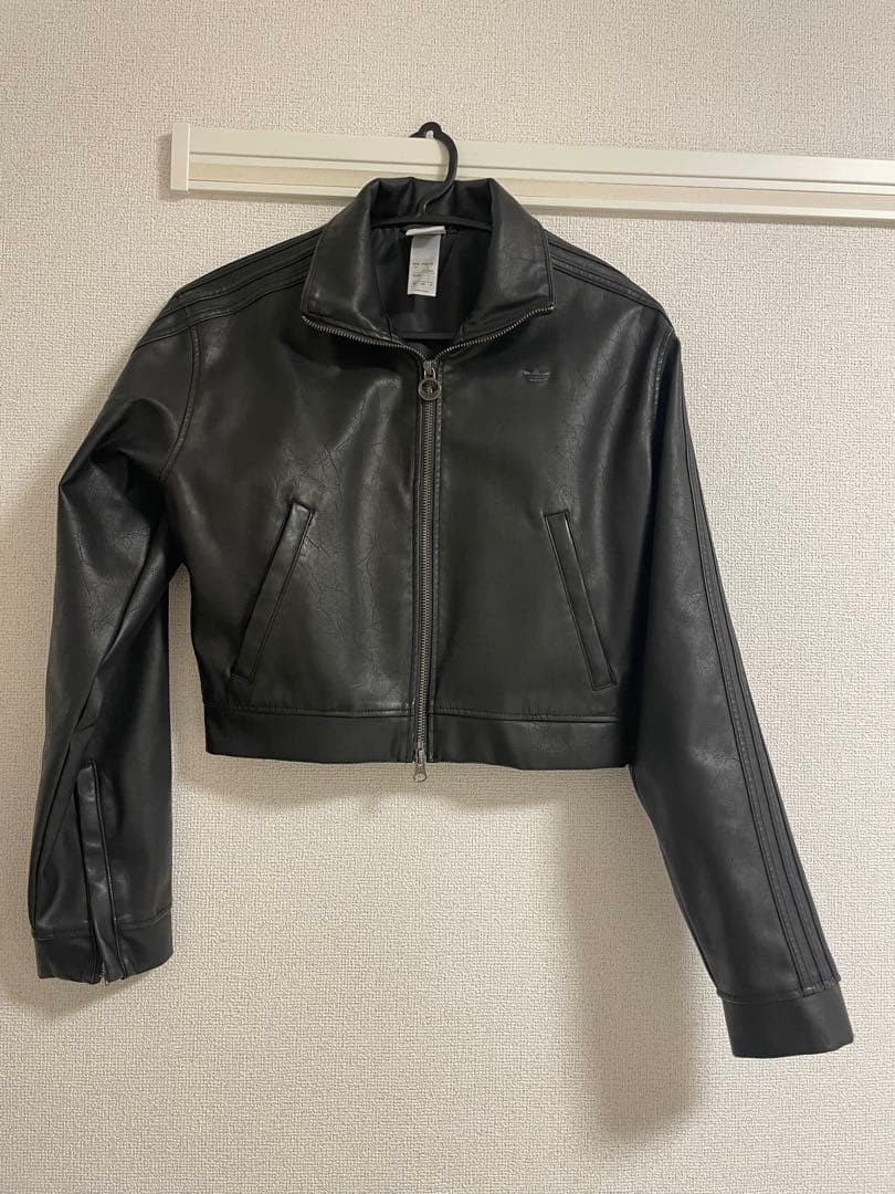 adidas ファイヤーバード　プレザー　ジャケット　レザージャケット