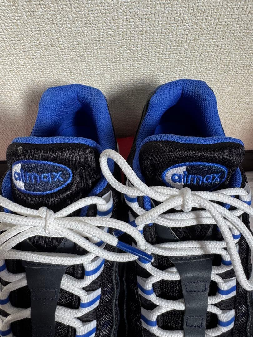 NIKE Air Max 95 黒青 27cm（US9）ナイキ エアマックス95