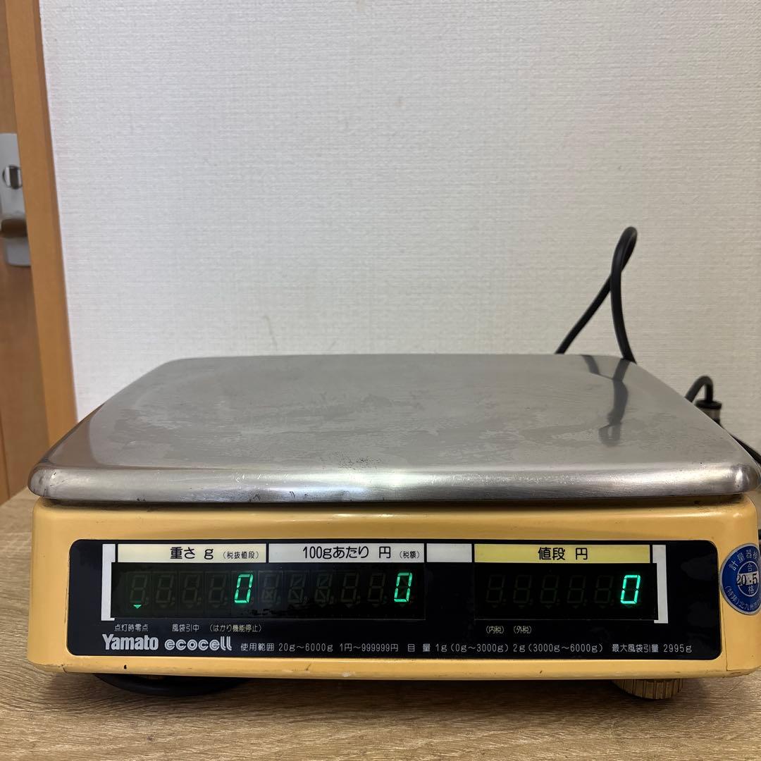 Yamato ecocell デジタルはかり 個数計