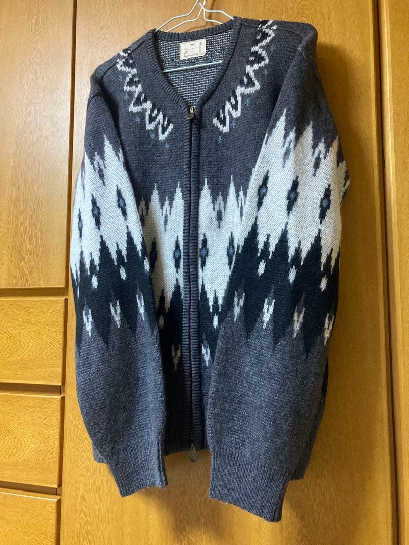 pablo vinci Zip knit cardigan Sサイズ