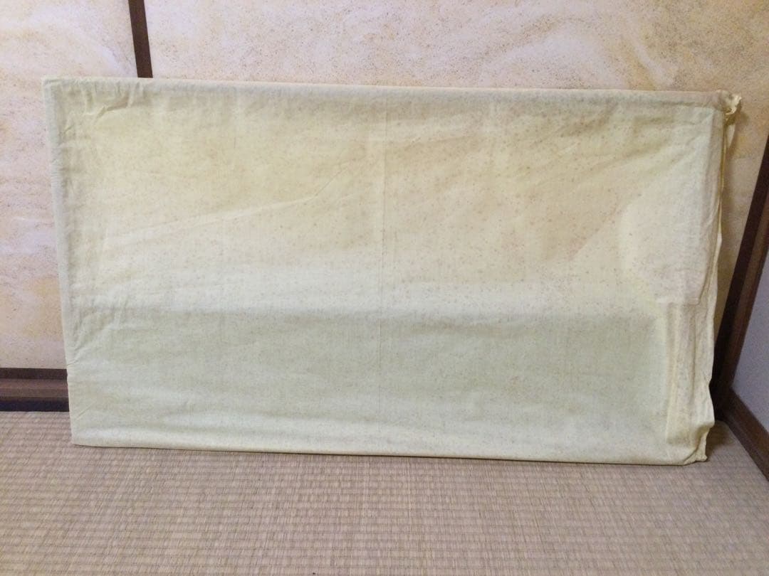 夏用 風炉先屏風 桑縁黒竹簾 杉乃井謹製 茶道具 紙箱付 L173