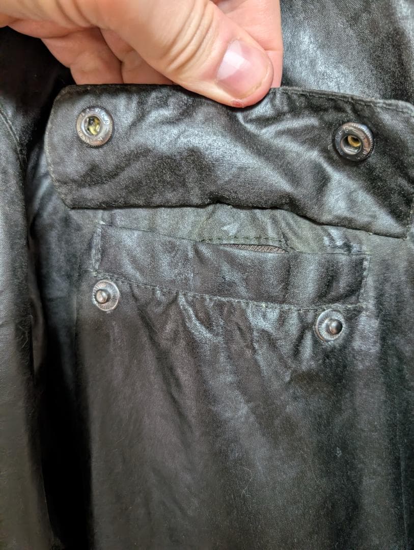 バブアー インターナショナル デューク ワックスジャケット 再ワックス済 美品