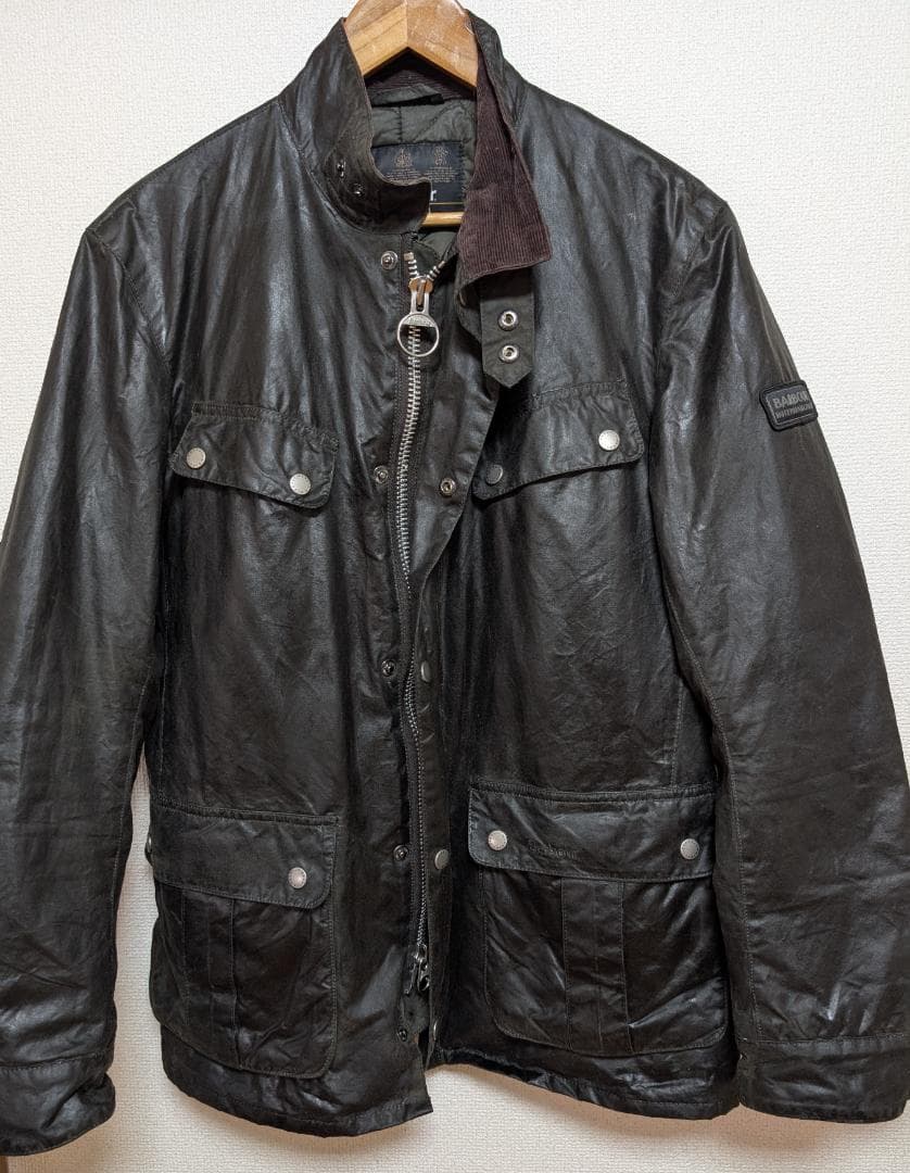 バブアー インターナショナル デューク ワックスジャケット 再ワックス済 美品