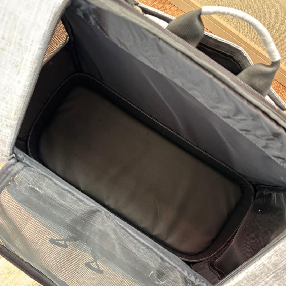 AirBuggy エアバギー 3Wayバックパックキャリー ワイドサイズ グレー