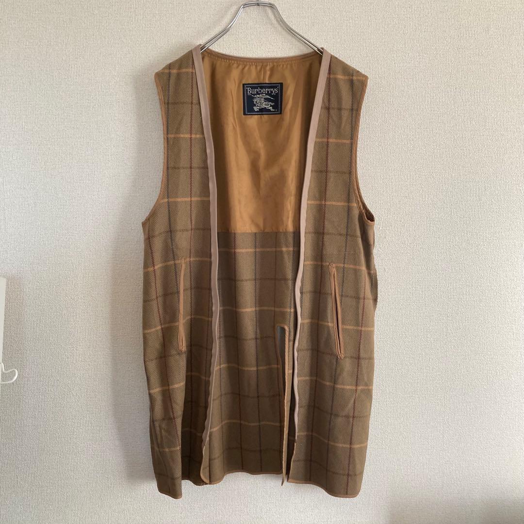 Burberrys ステンカラーコート ベージュ 裏地チェック柄 C-TK83