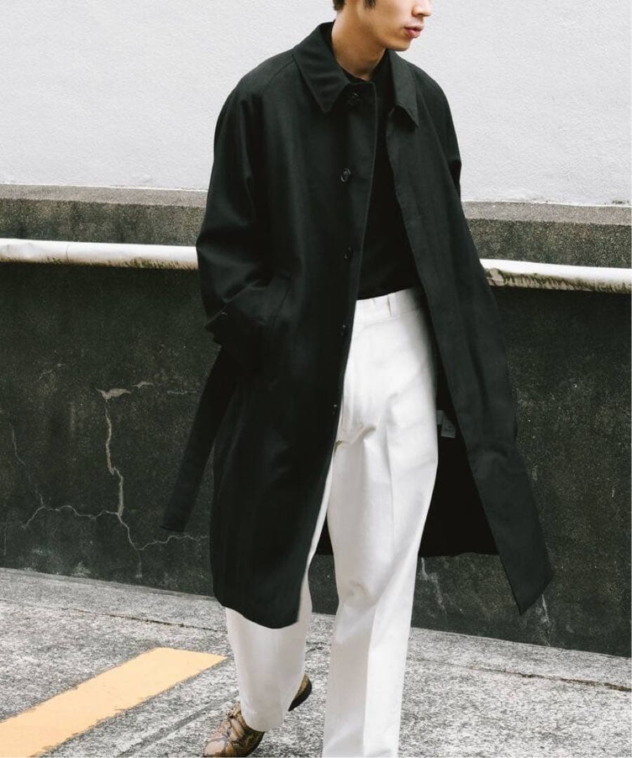 美品 24AW L'ECHOPPE LE ウールバルカラーコート