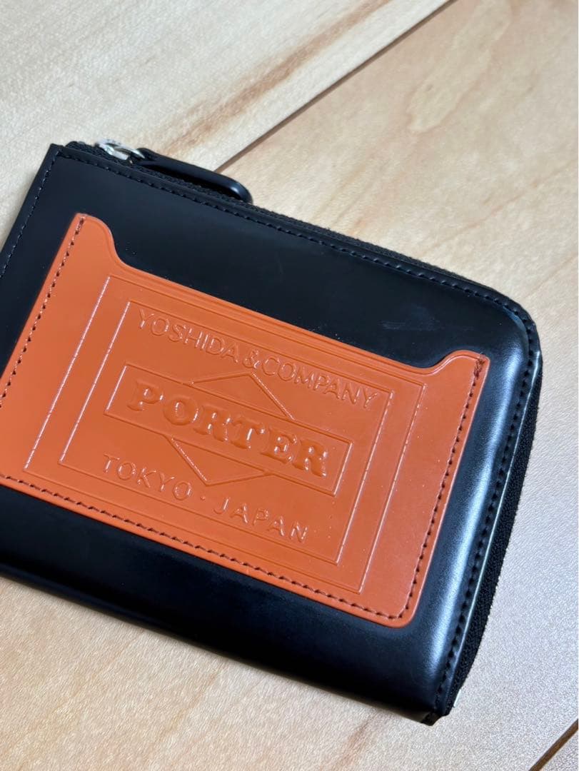 PORTER ポーター レザーウォレット(星柄)