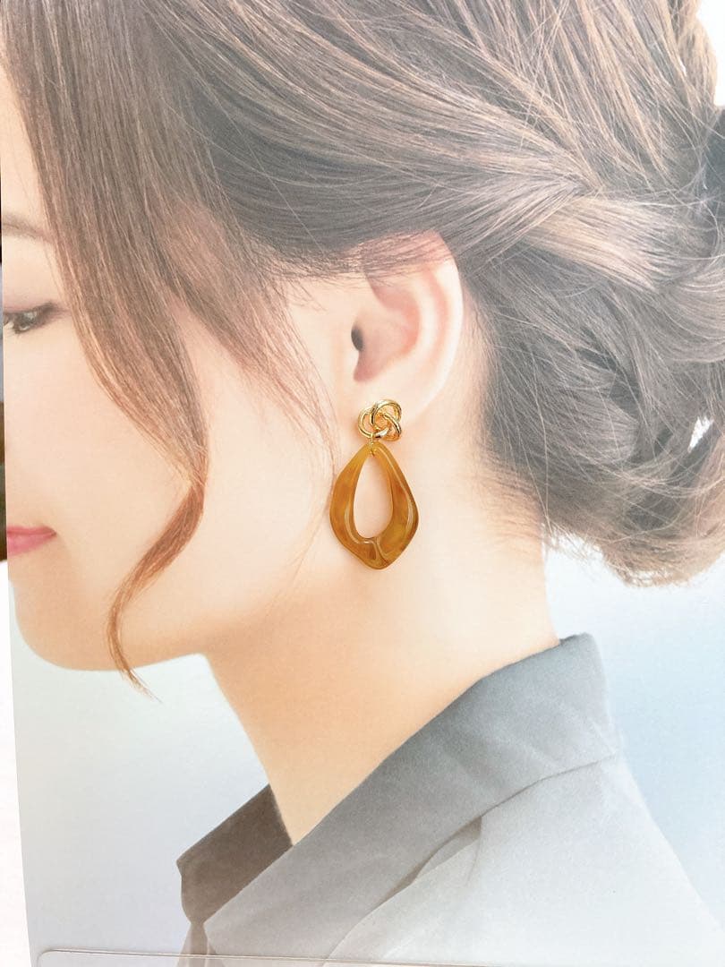 ハンドメイドピアス　No.1271