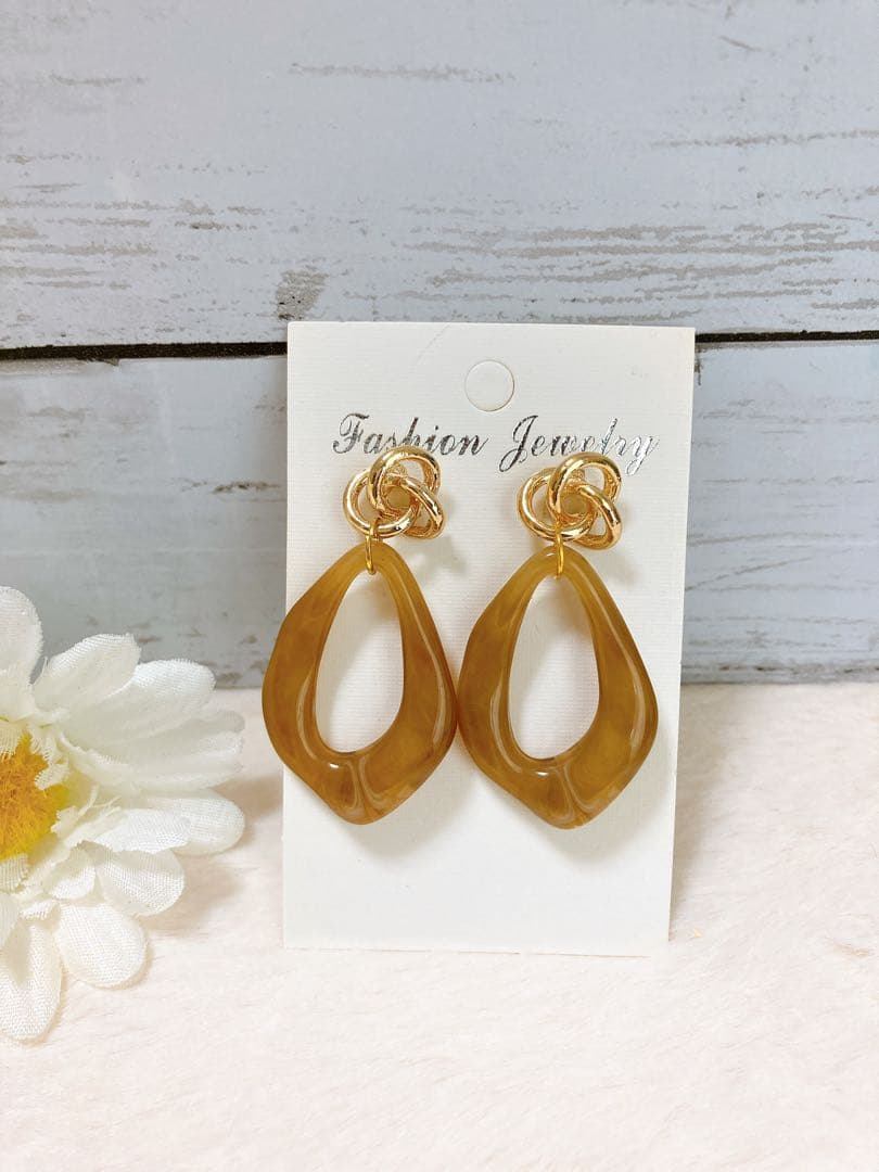 ハンドメイドピアス　No.1271