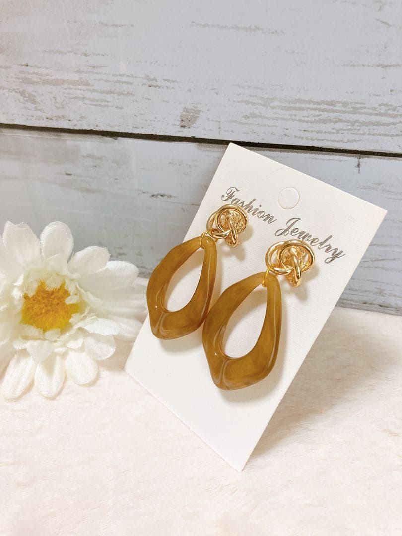 ハンドメイドピアス　No.1271