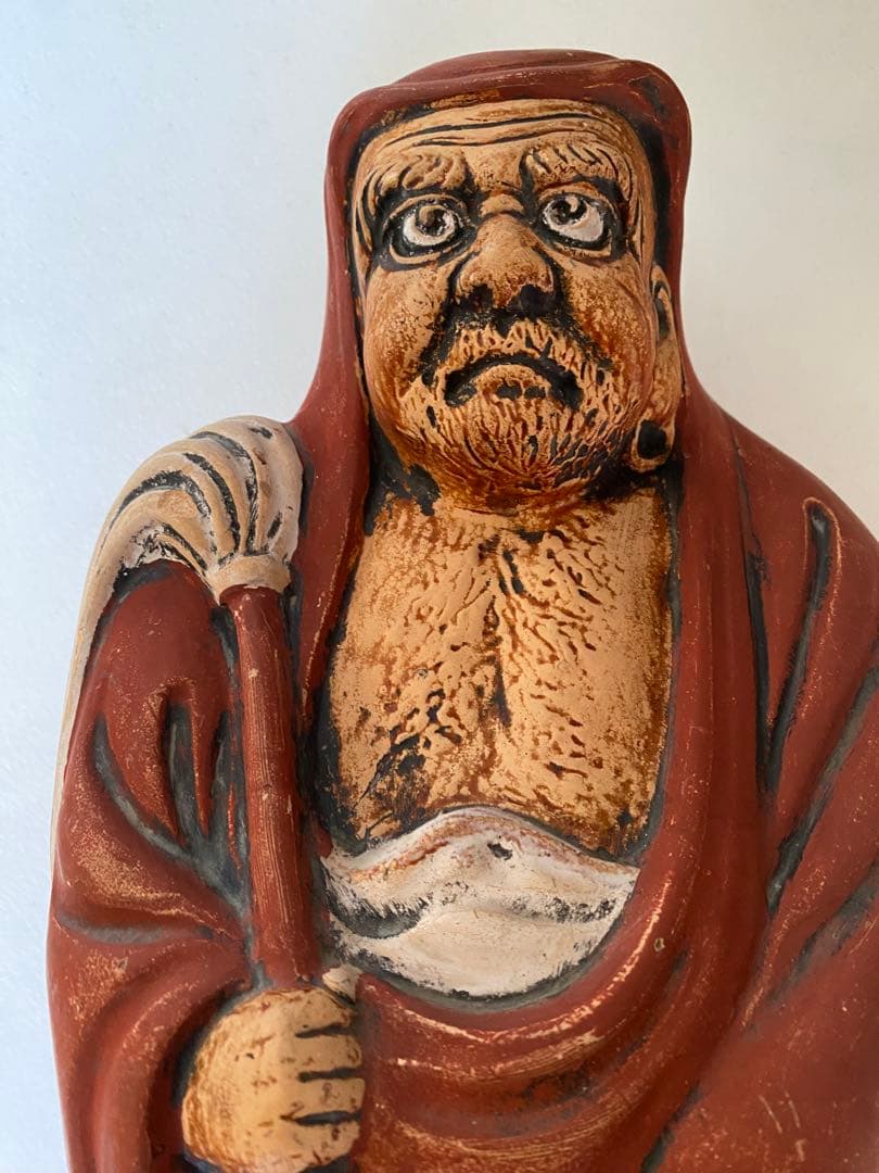 達磨大師像　菩薩達磨　達磨　置物　骨董　アンティーク