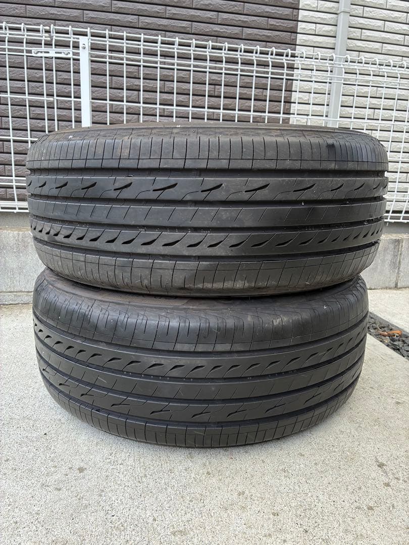 送料込み235/45r18 ブリヂストンレグノ25年製造バリ山2本