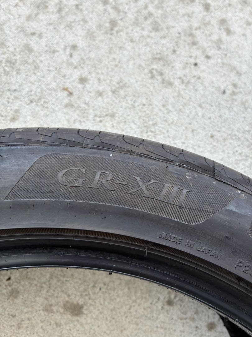 送料込み235/45r18 ブリヂストンレグノ25年製造バリ山2本