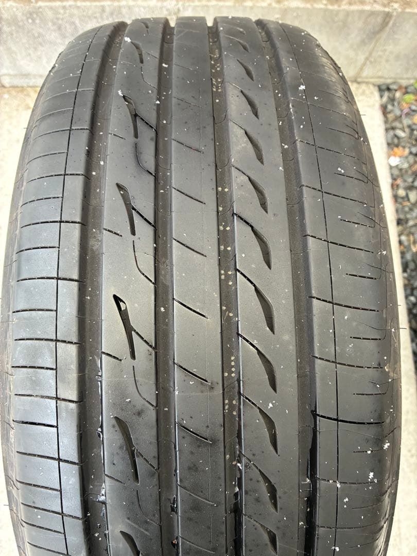 送料込み235/45r18 ブリヂストンレグノ25年製造バリ山2本