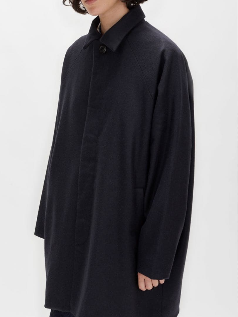 casey casey ROTHERDAM COAT ウールリネン コート 美品