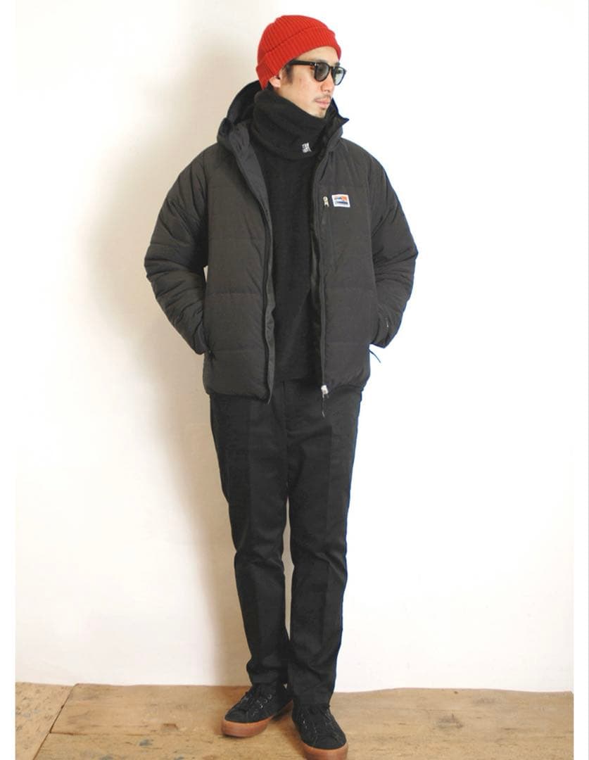 スタンダードカリフォルニア リバーシブルダウンジャケット スタカリ 黒 XL