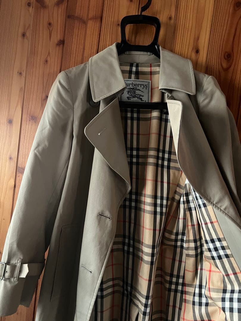 【ヴィンテージ】BURBERRYバーバリー プローサム トレンチコート 7号