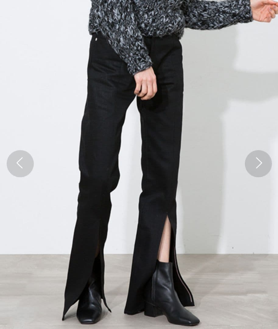 ha　JOHNLAWRENCESULLIVAN　フロントスリットデニム