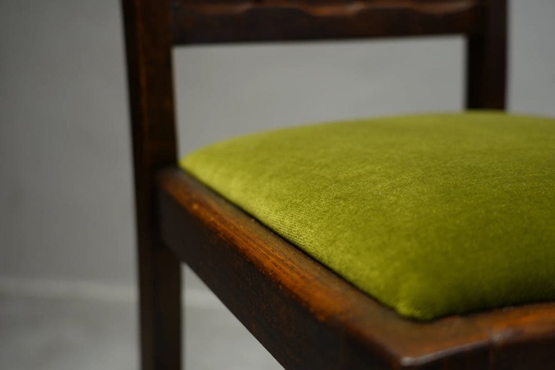 イギリスアンティーク　ダイニングチェア1930年代 オーク材　椅子