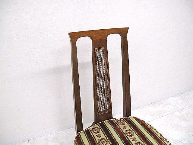 ドレクセルヘリテイジ 「トライユン」 マホガニー材ダイニングチェア　　食卓椅子