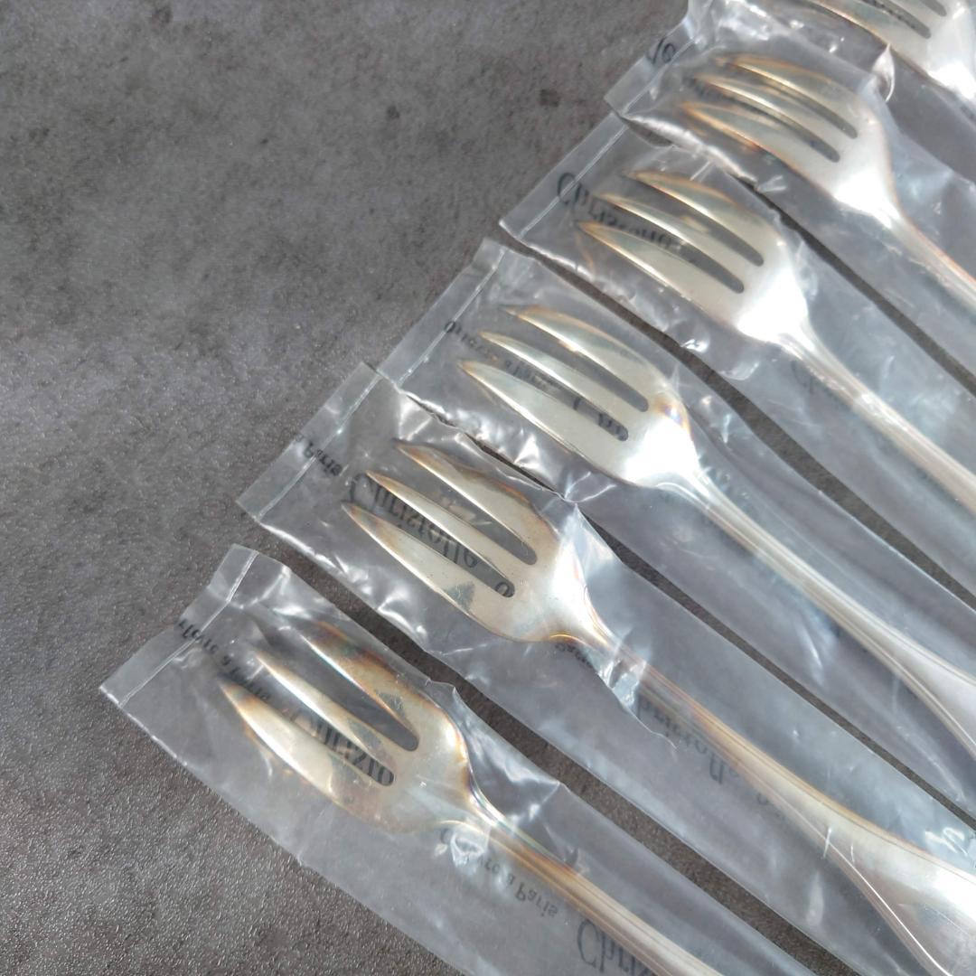 クリストフル ポンパドール ケーキフォーク 未開封 6点