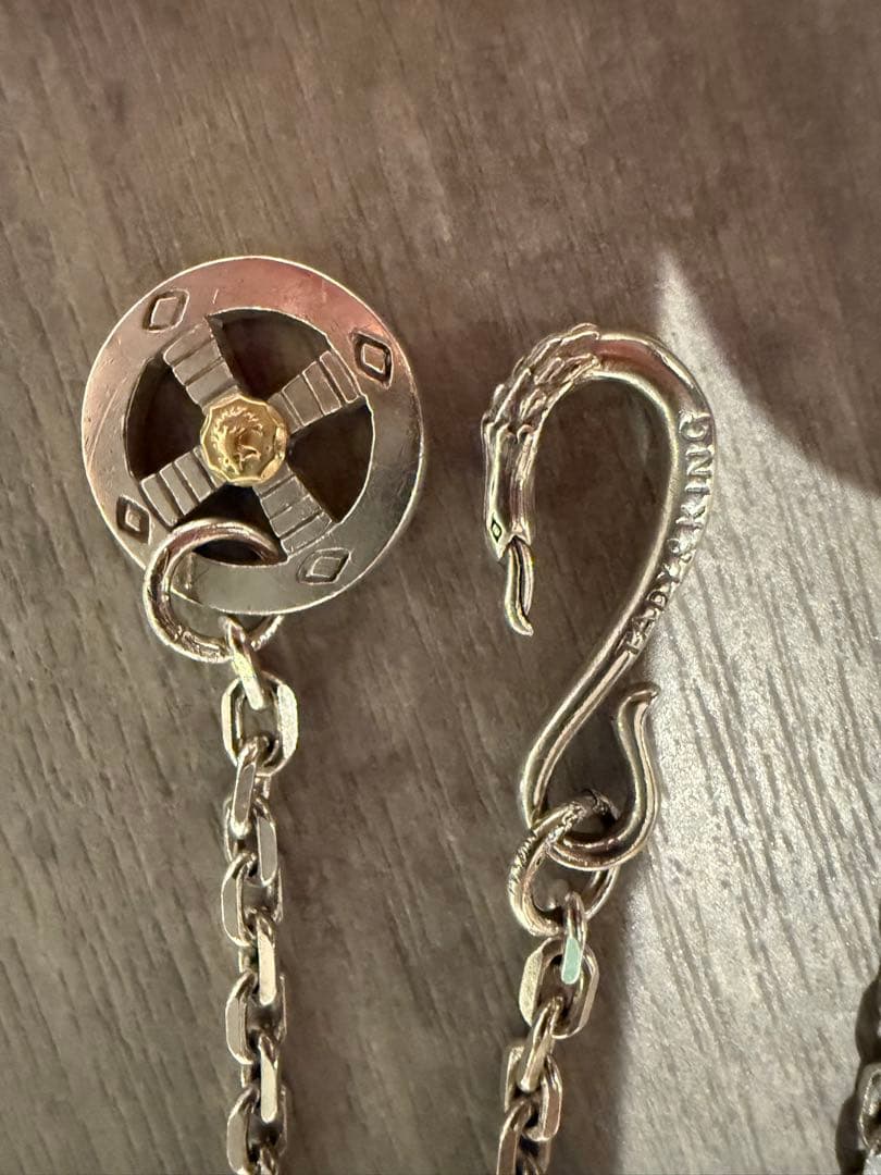 TADY&KING イーグルフック＆レギュラーホイールK18ウルフ付きチェーン