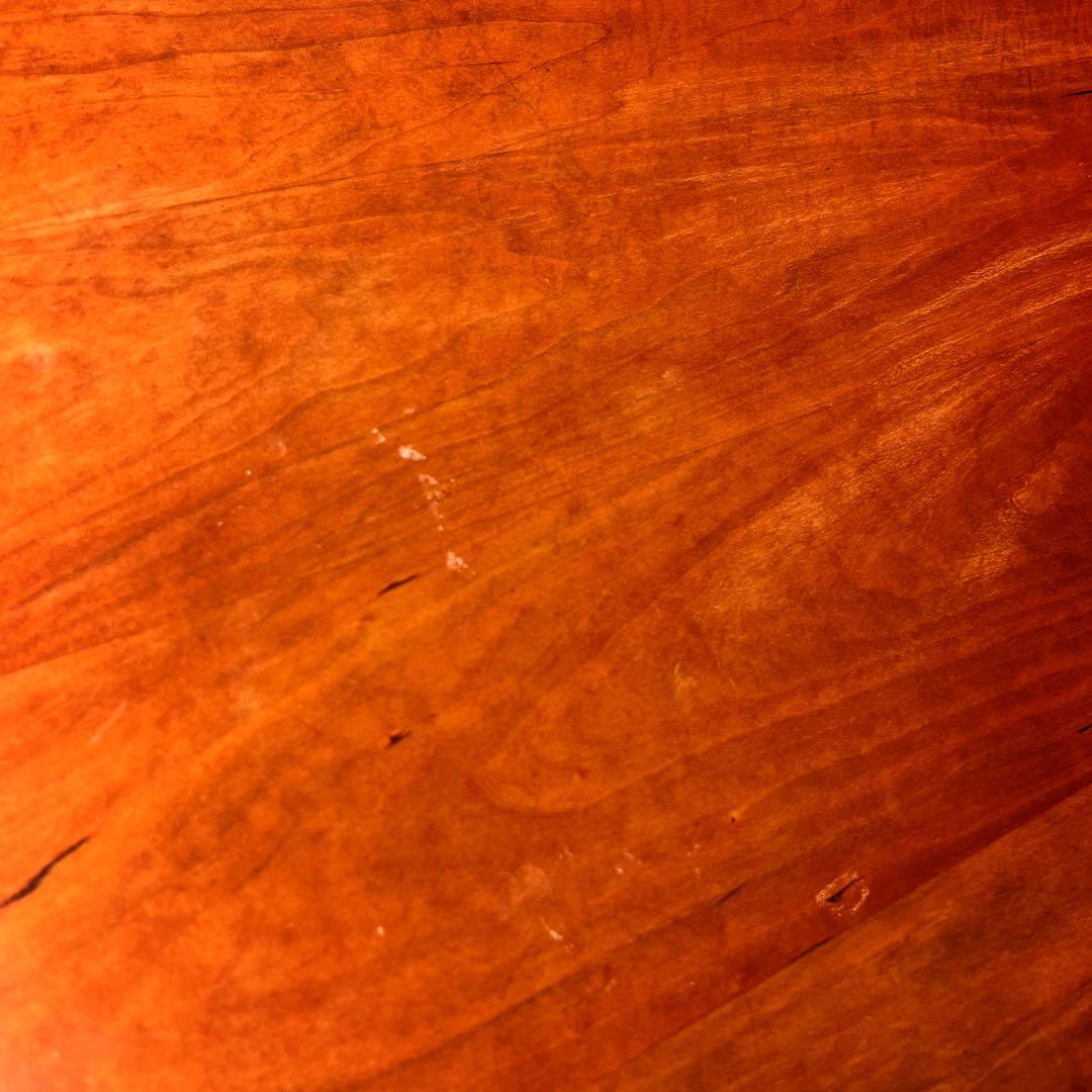 取付無料！マスターウォール ヘヴン 天然無垢材北欧風ラウンドリビングテーブル✨