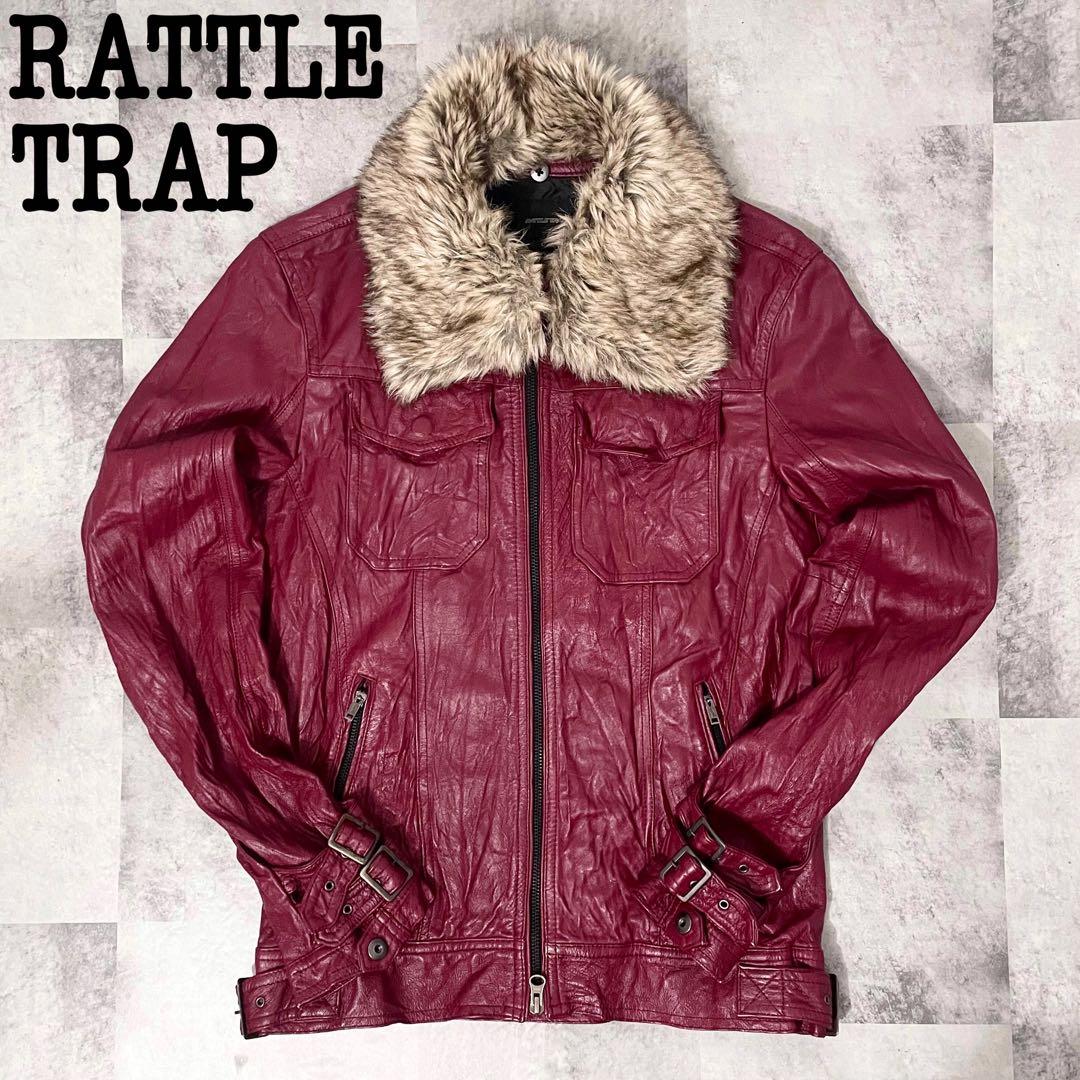 Archive RATTLE TRAP レザー 鬼ファー グランジ Y2K M