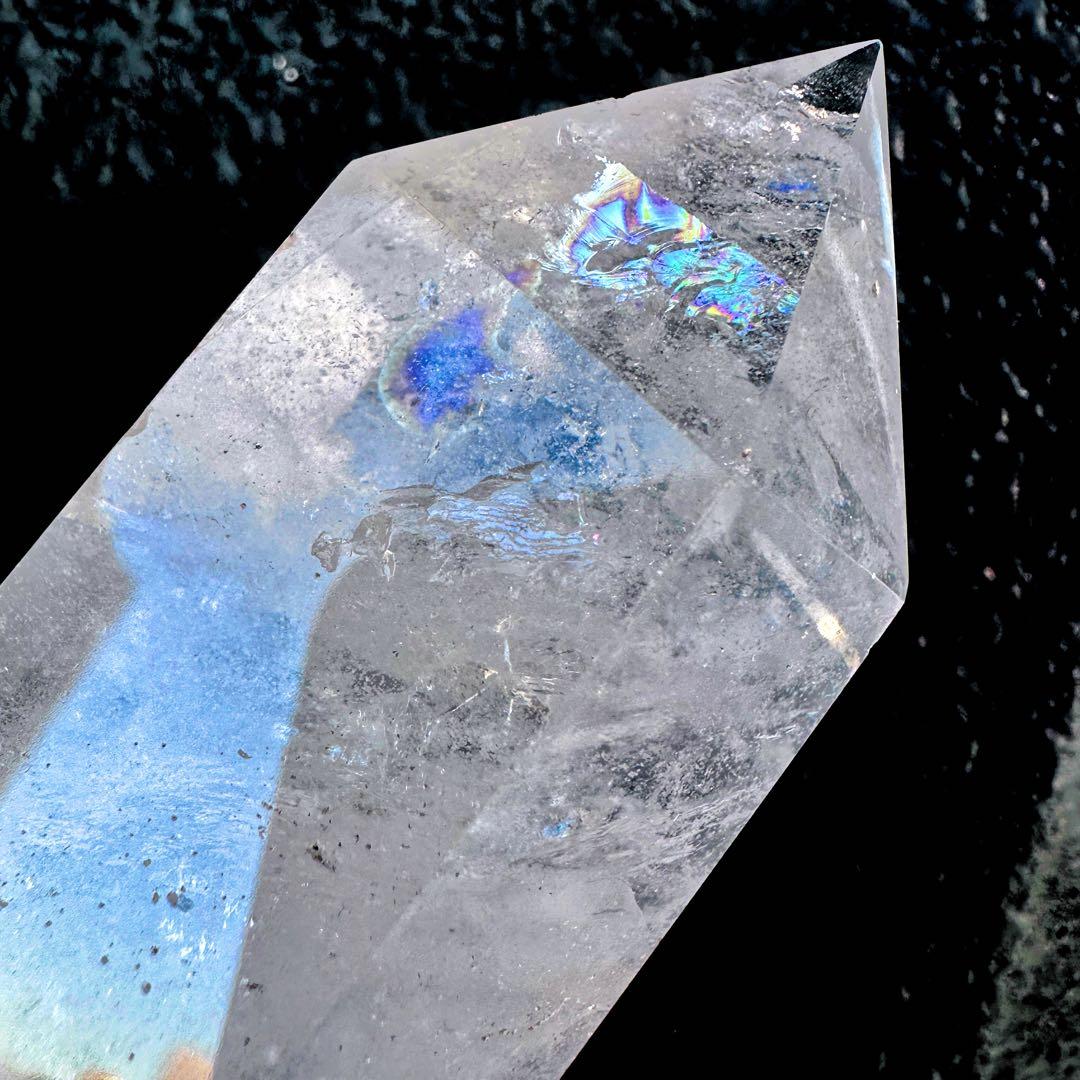 高品質❗️浄化 超強いパワーアゼツライト☆レインボーヒマラヤクラスターA1499