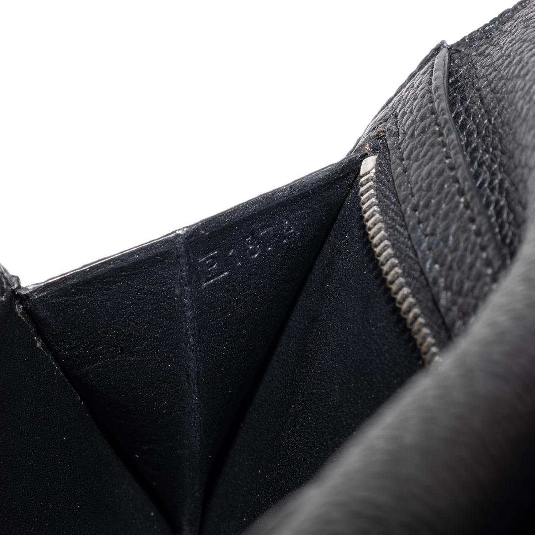 エルメス ベアンスフレ P刻印 ブラック レザーウォレット