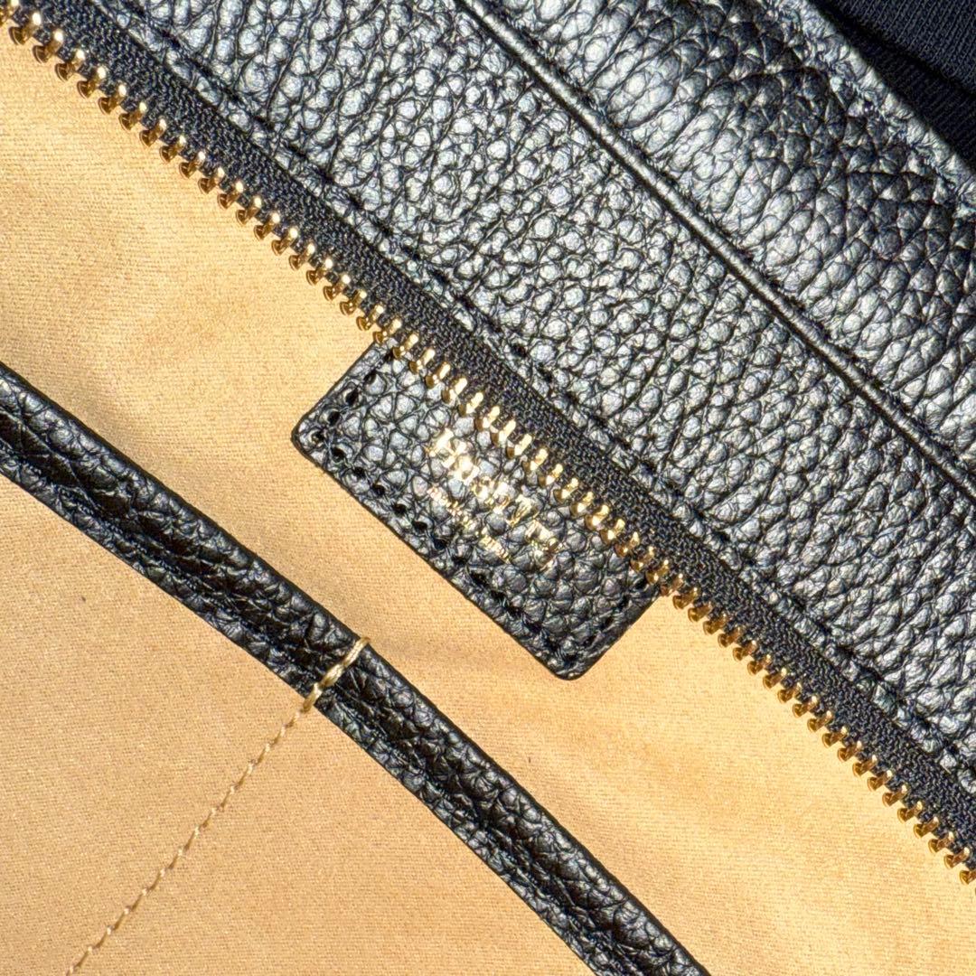 ⭐️新品未使用⭐️　ハッシュタグ　ハンドバッグ　トートバッグ　ブラック　レザー