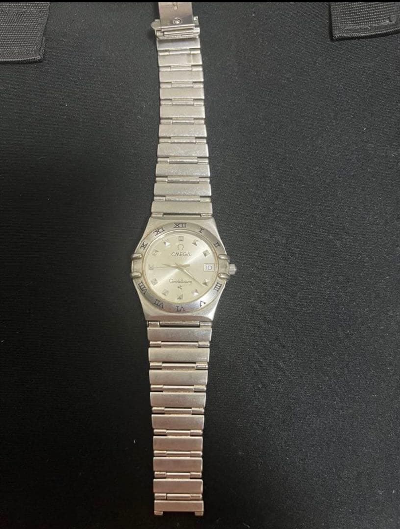 OMEGA Constellation 腕時計 シルバー　ジャンク品