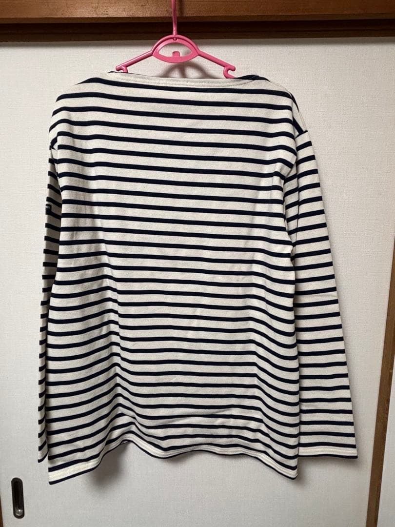 セントジェームス ボーダー長袖カットソー　ギルド ECRU/MARINE T5