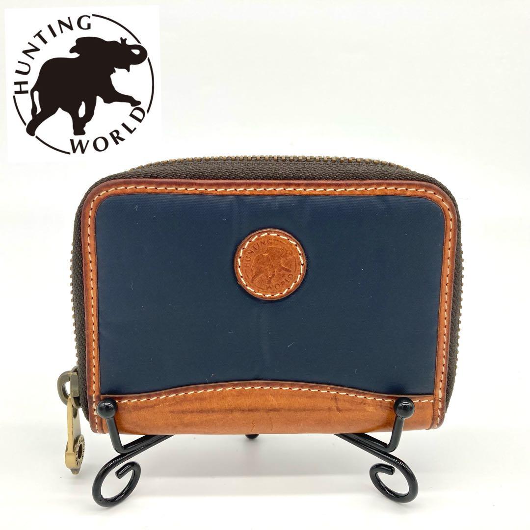 ✨美品✨HUNTING WORLD バチューサーパス スマートウォレット