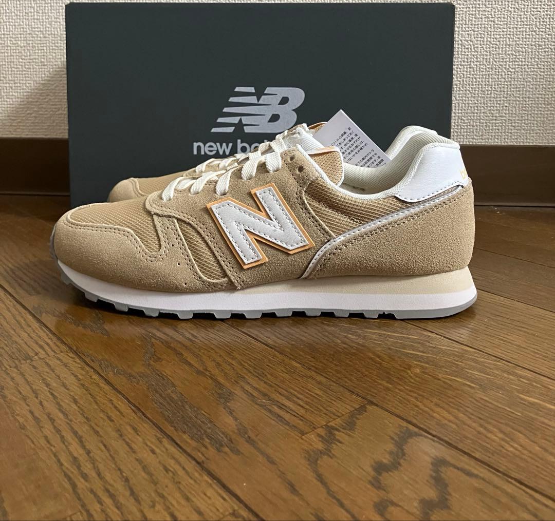 24.0cm ニューバランスWL373ベージュカラー
