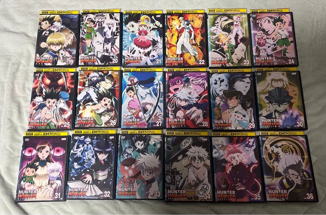 HUNTER×HUNTER レンタル落ち DVD 全巻セット