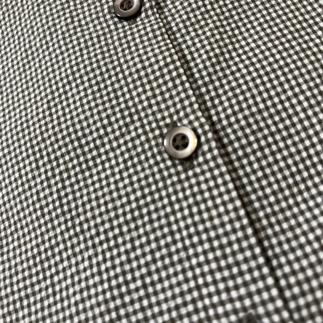 APPLE HOUSE ギンガムチェック　国産ブラウス