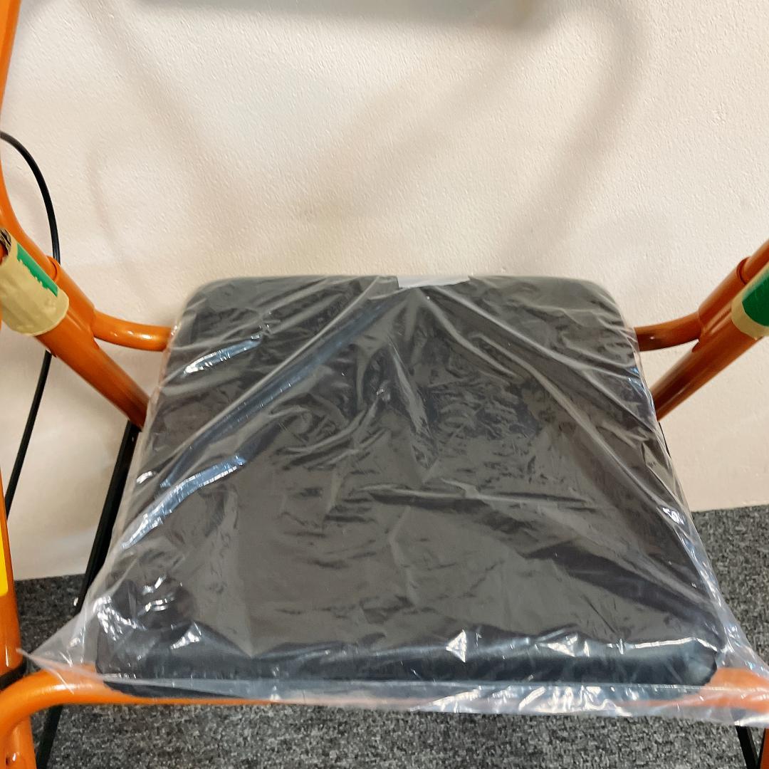 新品未使用　歩行器 竹虎 ハッピー II NB オレンジメタリック